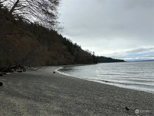 From beach, looking South