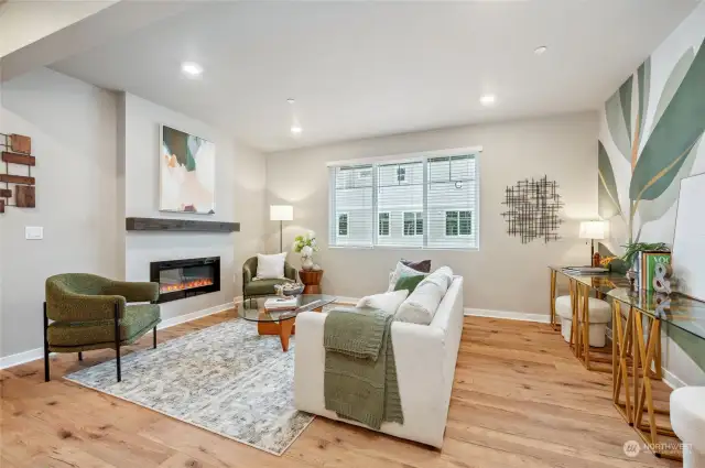 Photos are of model home in the same community.