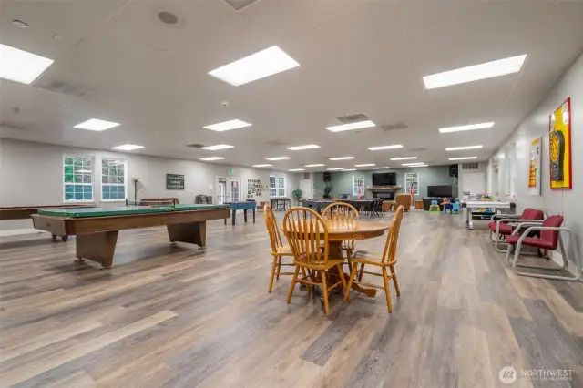 Clubhouse interior