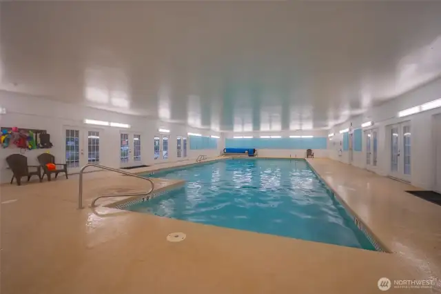 Enjoy year round access to the indoor pool!