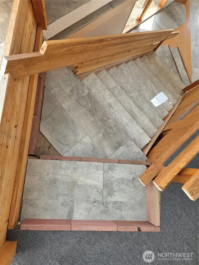 Stairs Down From 3rd Floor