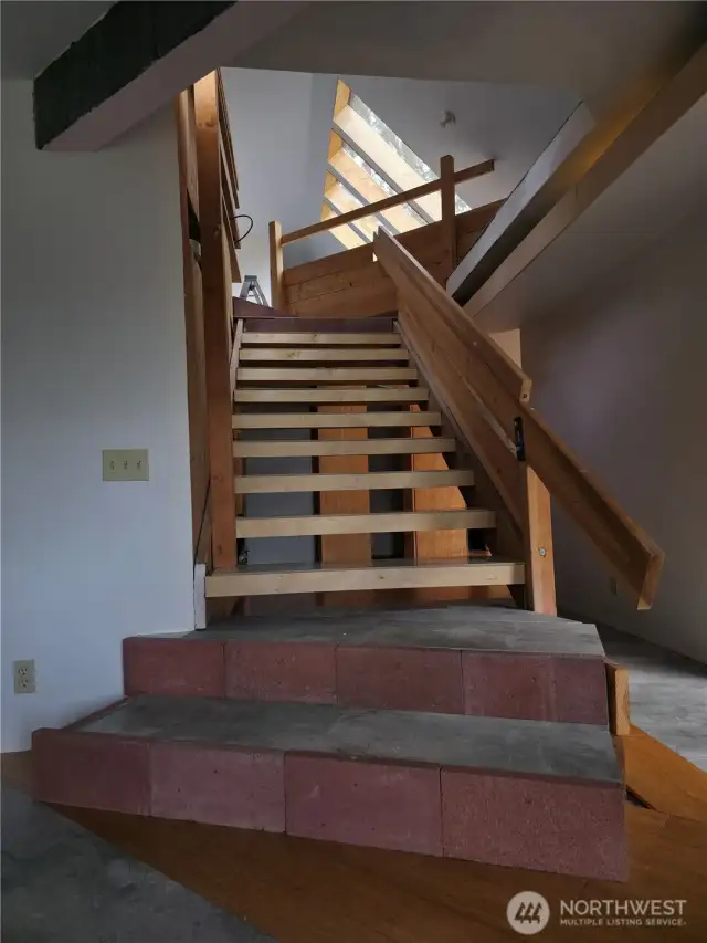 Stairs to 3rd Floor