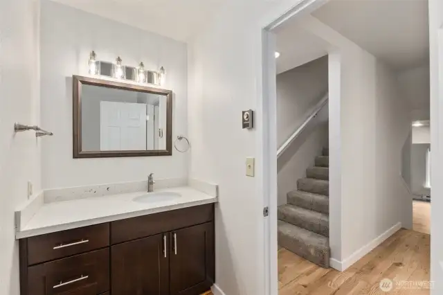 1/2 Bath Powder Room