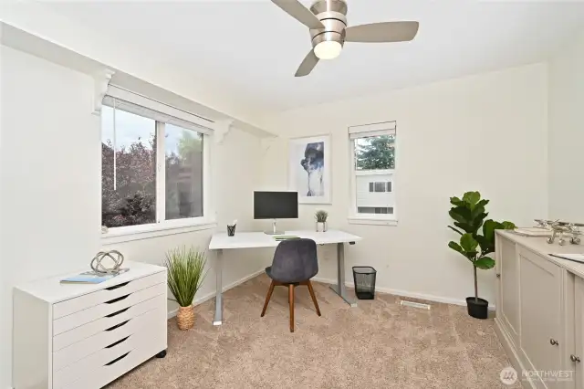 3rd bedroom, office, or flex space on upper floor.