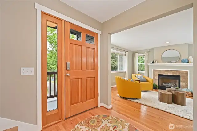 Main entryway from front door.