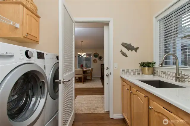 Full sized laundry!