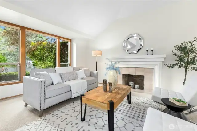 Another angle of this beautiful living space.