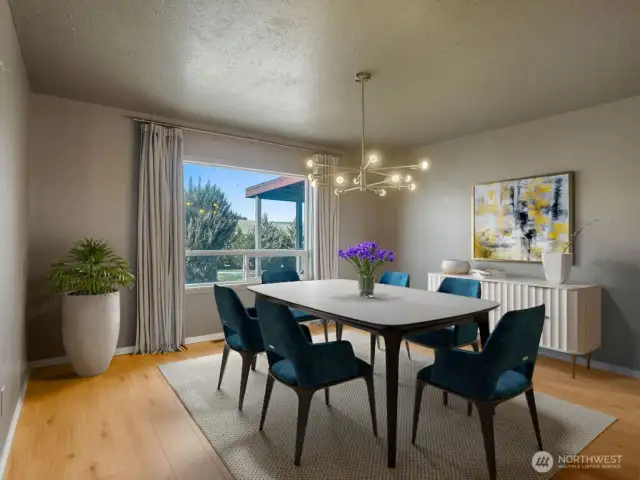 Dining Room- Virtually Staged
