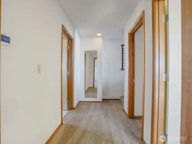 Bottom floor hallway