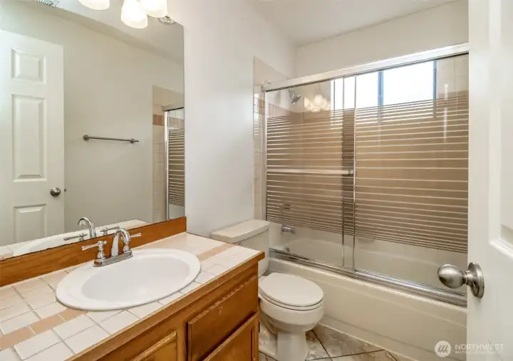 Lower level full bath