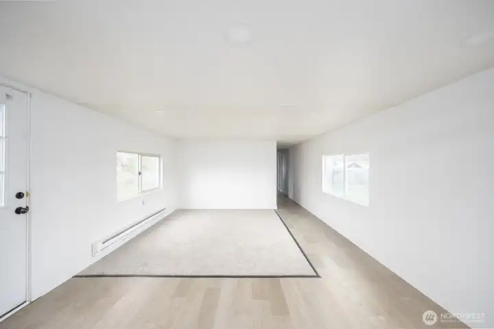 New paint, windows, flooring