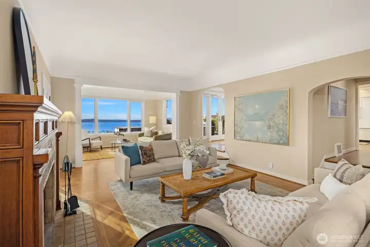 This jaw dropping view is seen from almost every window!