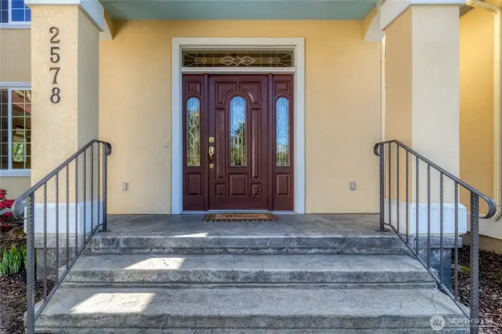 Front Porch & Door