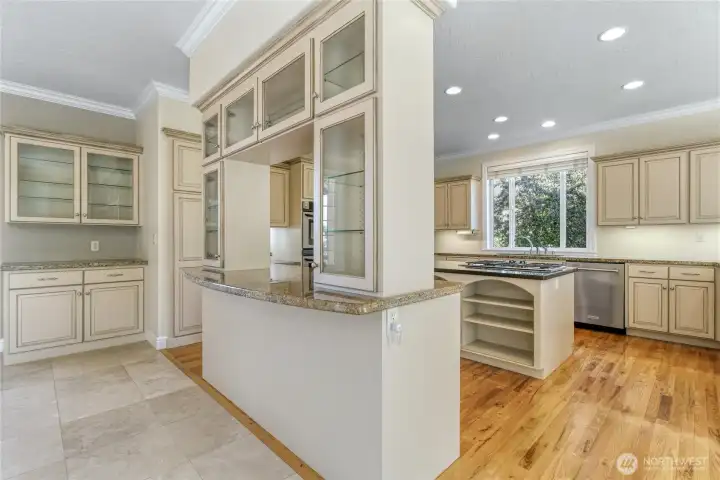 Kitchen with Ample storage