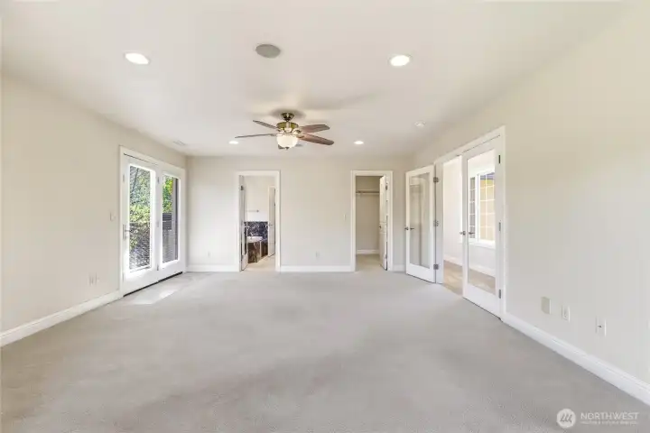 Upstairs third bedroom