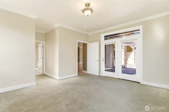 Primary Bedroom on the Main Floor
