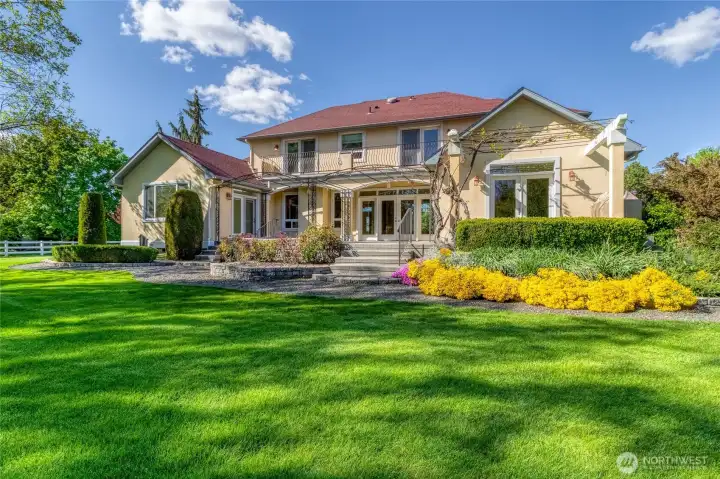 View of the back of the Home