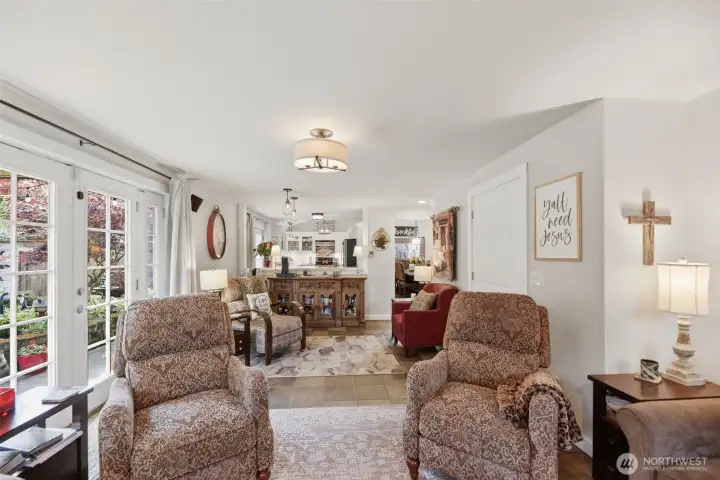 Wonderful open concept!