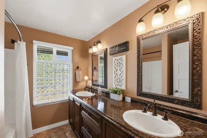 Main second floor bathroom.