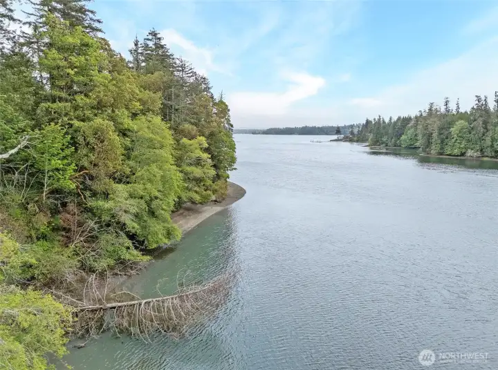 Pristine Puget Sound Waterfront