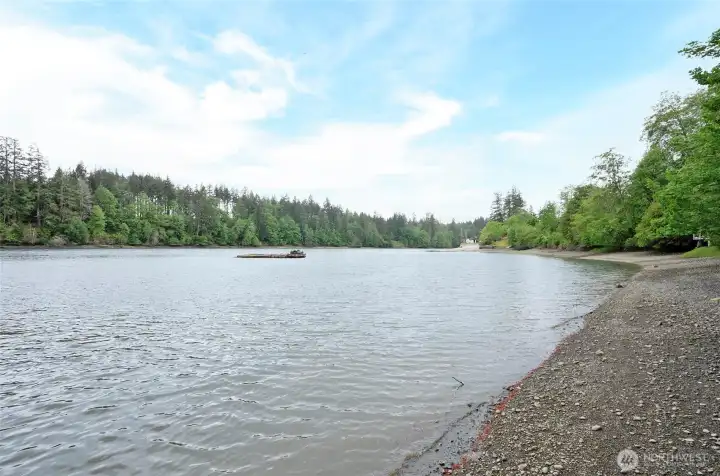 Say hello to the seals, eagles, osprey and salmon.