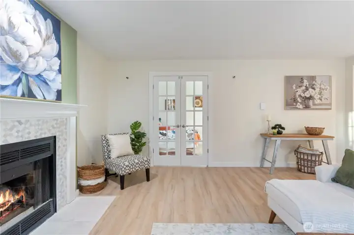 New wide-plank LVP floors throughout