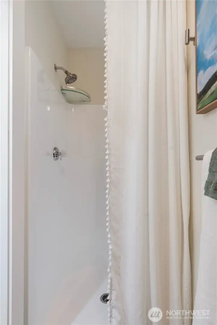Shower has been refinished