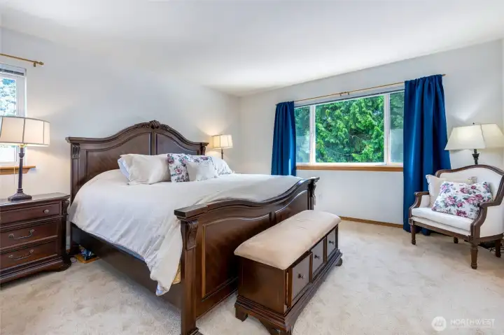 Complete with walk in closet and en suite bath