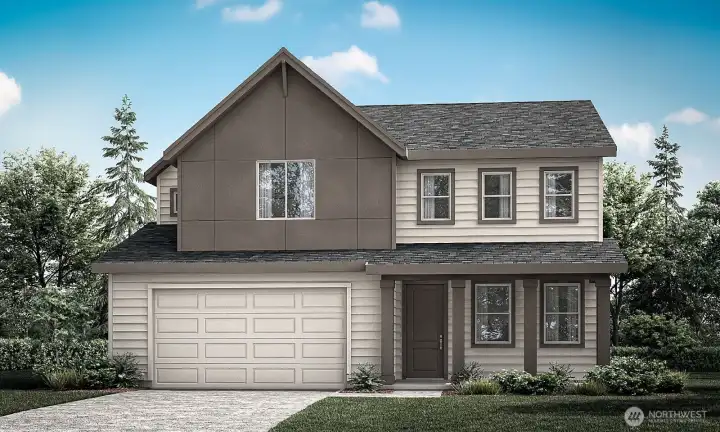 The 2618 Plan. Elevation A.