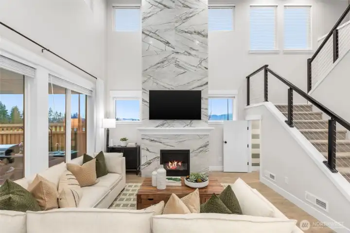 Photos are of the model home. Finishes and colors may vary.