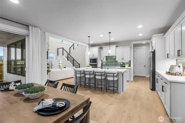 Photos are of the model home. Finishes and colors may vary.