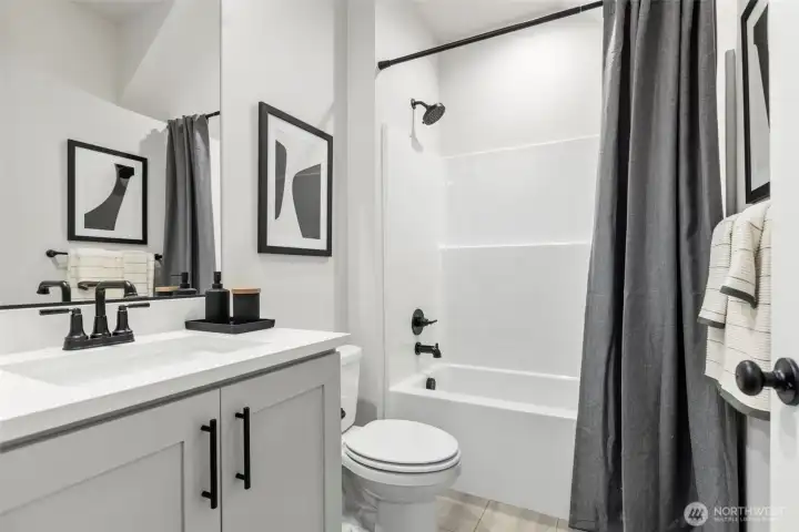 Photos are of the model home. Finishes and colors may vary.