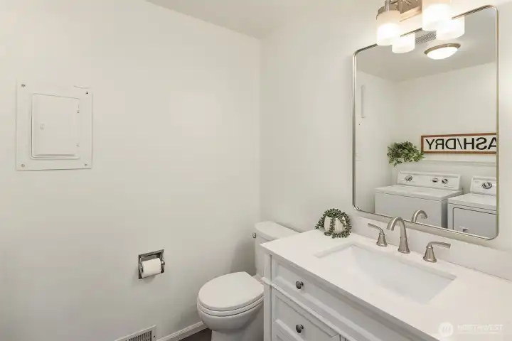 Updated Bath / Laundry
