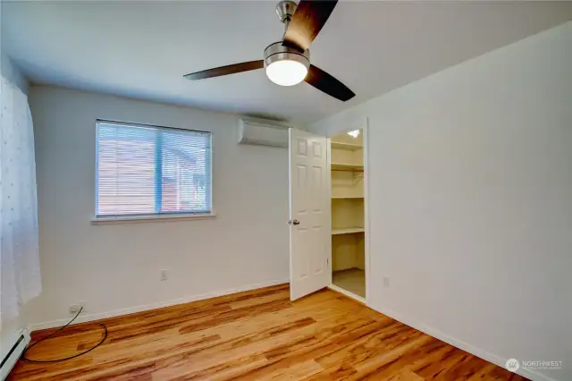 Bedroom #2 w/walk in closet