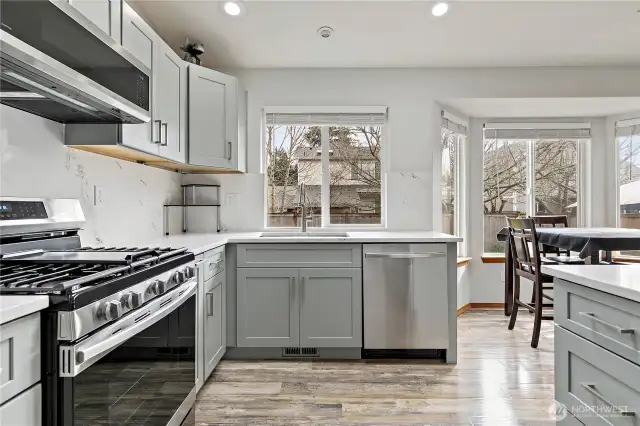 Professionally update kitchen