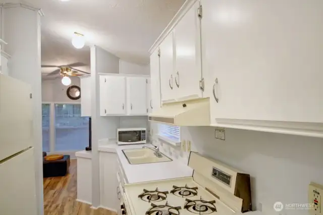 Cabinets and counterspace