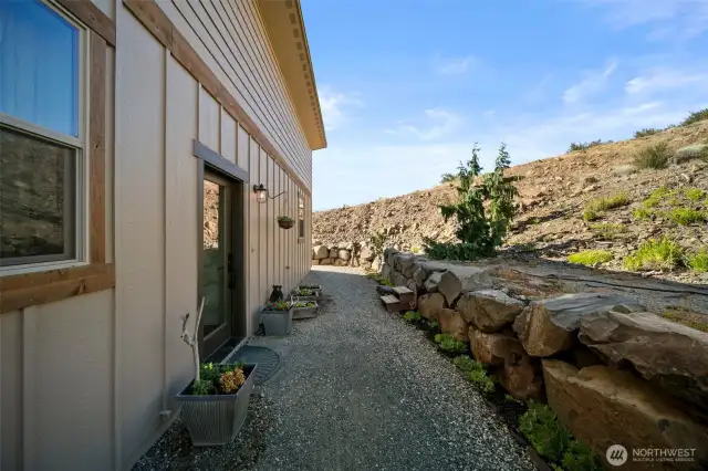 Low maintenance landscape