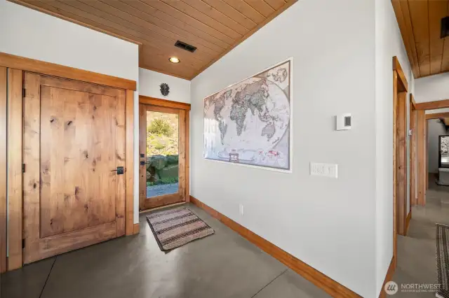 Beautiful wood doors