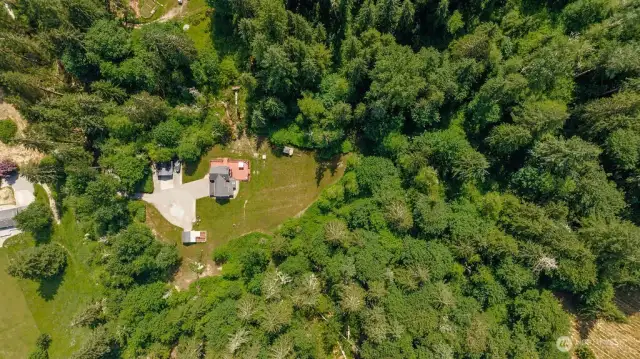 Aerial from the SW