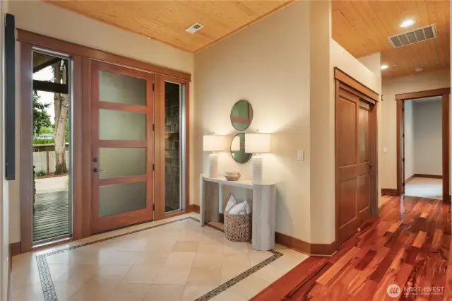Entry foyer.