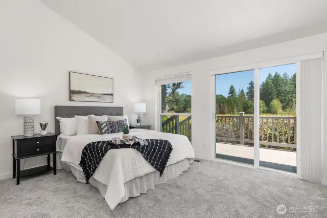 Primary Bedroom with expansive Views