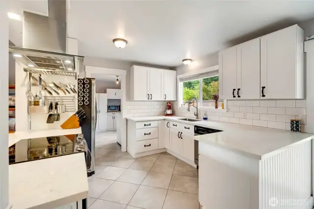 Updated cabinets and SS appliances