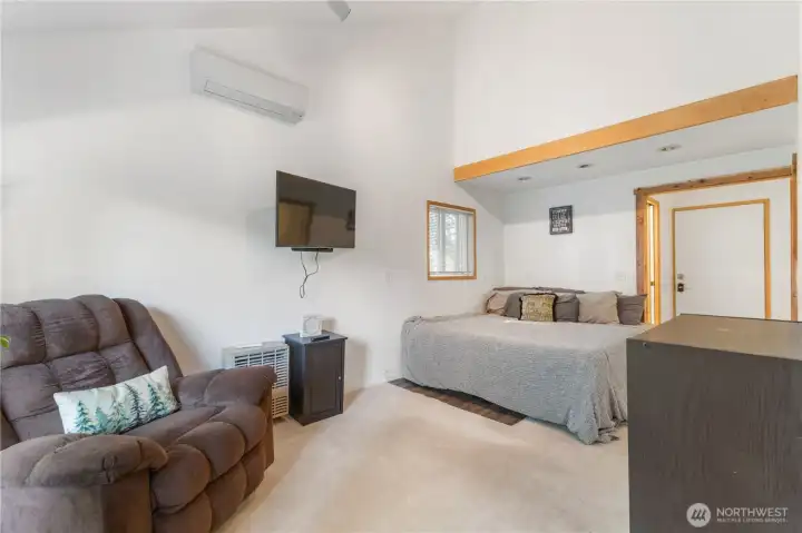 Primary suite "if you add a beautiful soaker tub between the bathroom and the walk-in closet you would be making your space suite a luxury retreat