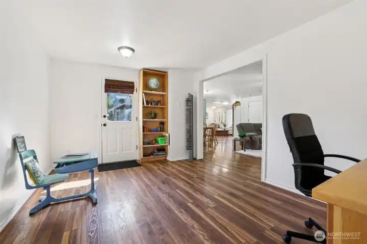 Office space is also great for home school.