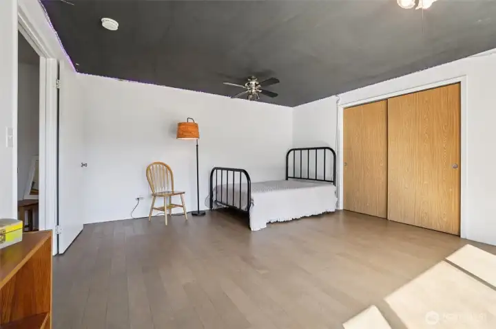 Bonus room is currently being used as a 4th BR. Behind the closet doors is a huge walk-in closet!