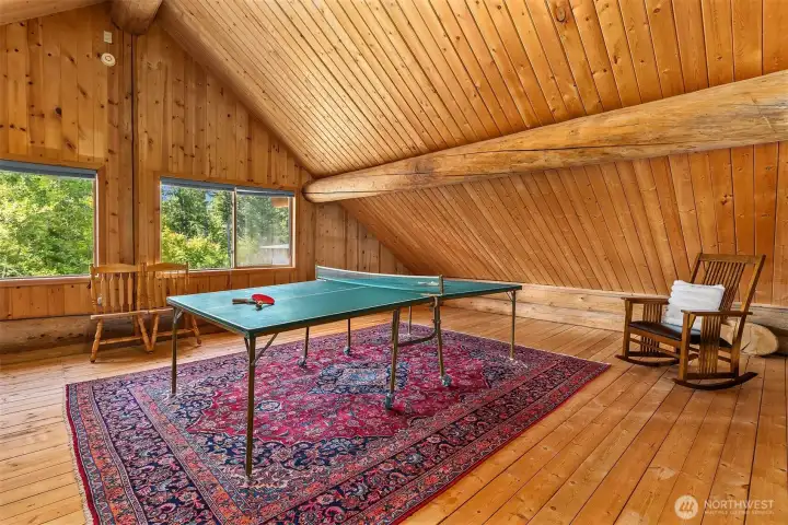 Loft w Game Room or Sleeping Spaces