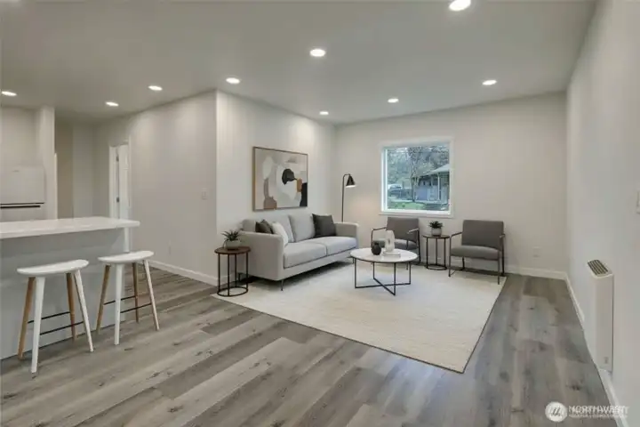 Living Room - Virtually Staged