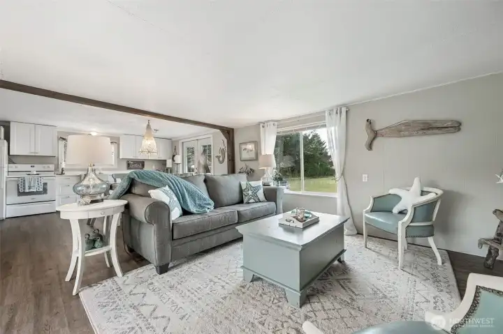 Lots of natural light