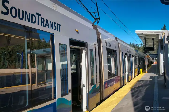 So close to this new Light Rail Station!