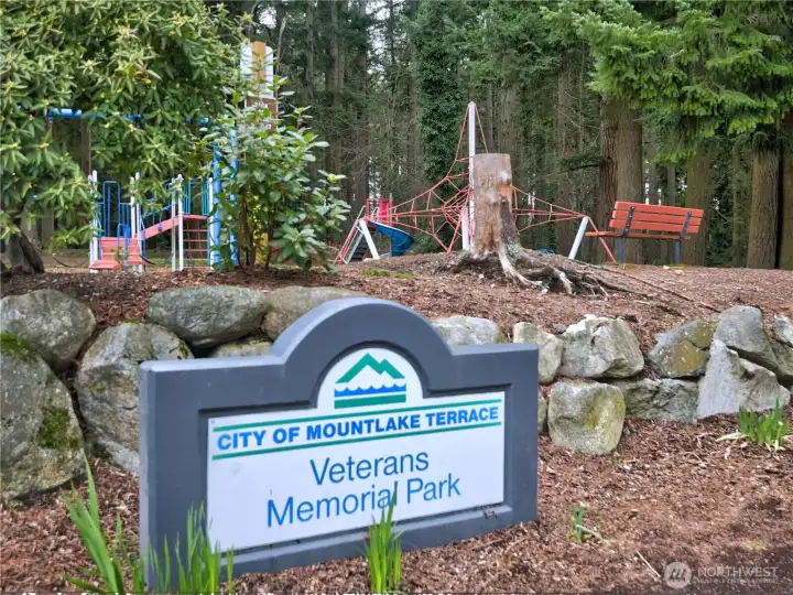 9-acre natural park blocks away.